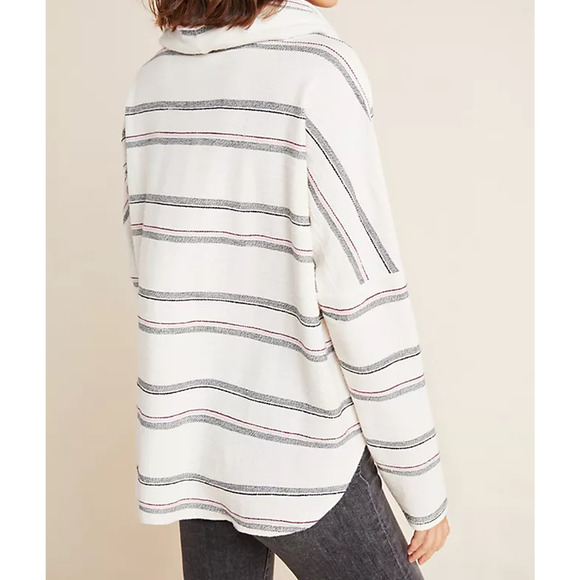Anthropologie Dolan Sweater Women's Small Left Coast Beverly Cowl Neck Oversized - Picture 9 of 9
